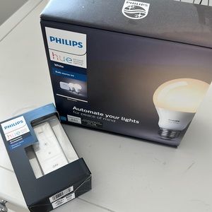 Automatic lights and switch (never used)